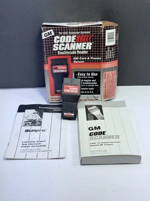 Сканер кода Sunpro Actron CP9001 GM & Saturn 1982-1995 с книгой в коробке - Изображение 1 из 4