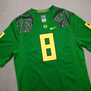 Nike Oregon Ducks Football Jersey Men's Size Large Green Marcus Mariota NCAA - Picture 1 of 8