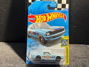 Ford Mustang 1965 2+2 Fastback Gulf #20 116/250 Hot Wheels 1/64 - Imagen 1 de 2