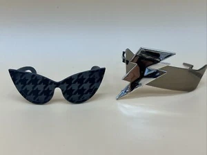 LOL Surprise OMG Remix Rock Fame Queen Doll Sunglasses And Dollie Sunglasses Lot - Picture 1 of 10