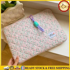 Housse d\'ordinateur florale de 15 pouces, étui antichoc pour ordinateur portabl - Afbeelding 1 van 7