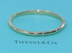 Tiffany & Co Etoile Diamond 18K Yellow Gold Bracelet - Picture 1 of 3