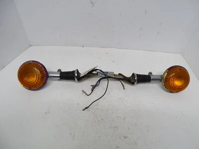 Yamaha XV1000 1985 Virago señal de giro trasero izquierdo derecho conjunto soporte Foto 1 de 4