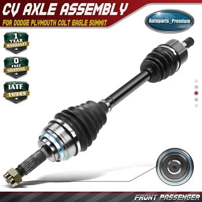 Conjunto de eje CV delantero derecho para Dodge Plymouth Colt 93-94 Eagle Summit L4 1,5 L Foto 1 de 4