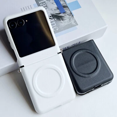 For Motorola Razr 50 Ultra, Luxury Fashion Flip Leather Magnetic Back Case Cover - Image 1 of 4