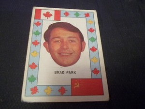 1972-73 OPC O-Pee-Chee Team Canada Brad Park - vg (mk)
