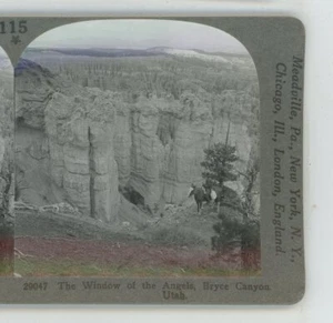 Fenster von Angel's Bryce Canyon UT Utah Keystone Stereoview - Bild 1 von 2
