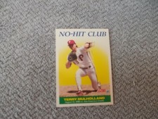 Terry Mulholland Baseball Card  No Hit Club  Score 1991  #706