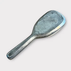 Cepillo de tocador infantil vintage placa plateada y cerdas suaves de celuloide 6,25” usado en excelente estado - Imagen 1 de 7