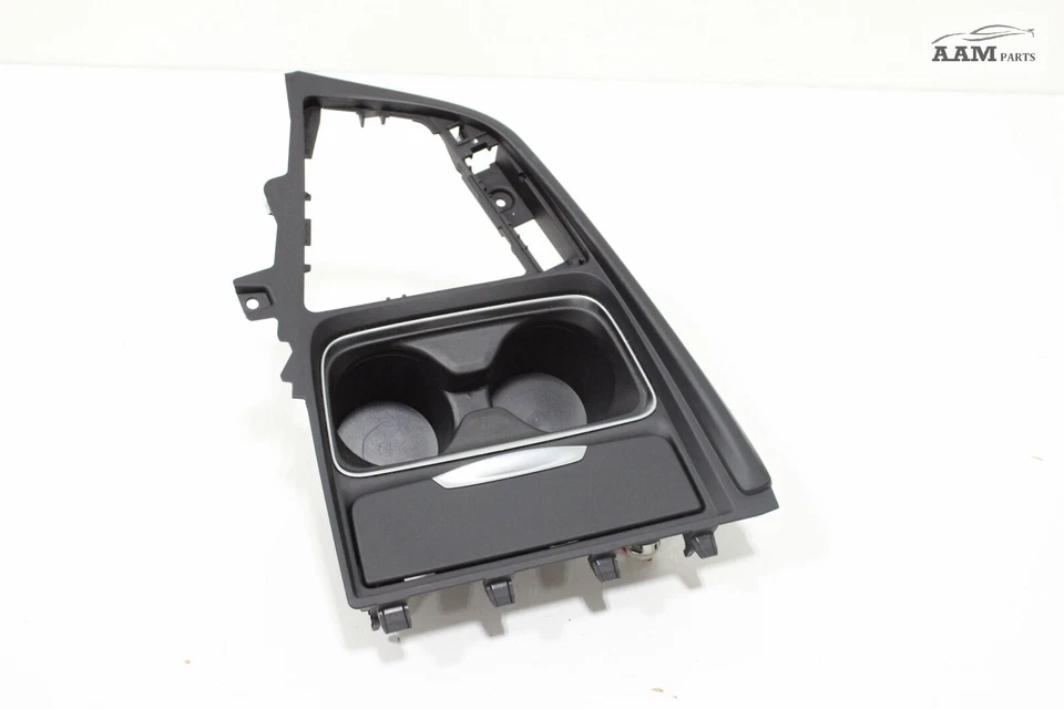 2013-2016 宝马 320I XDRIVE F30 中心控制台杯饮料架 ASHTRAY 面板 原始设备制造商 — 第 1/4 张图片