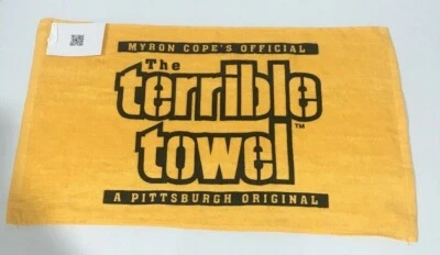 Pittsburgh Steelers NFL Fan The Gold Terrible Toalla Estadio 15" X 25" Foto 1 de 4