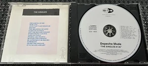 Depeche Mode The Singles 81-85 Rare Czechoslovakia CD People Are People See You - Picture 1 of 3