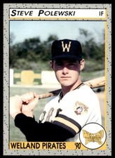 1990 Pucko Welland Pirates Steve Polewski Welland Pirates #7