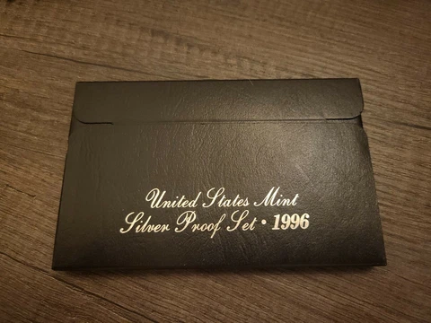 1996 U.S. Silver Proof Coin Set Cover