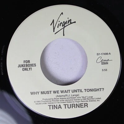 Soul 45 Tina Turner - Why Must We Wait Until Tonight? / Shake A Tail Feather - Image 1 of 2