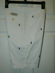 "POLO RALPH LAUREN" Girls Sz 14 Pony Embroidered 10" Shorts in EXCELLENT CON - Picture 1 of 9