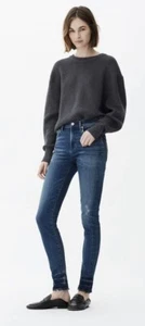 238$ Citizens of Humanity Rocket High Rise Skinny Blue Jeans Sz 26 In Down Low - Picture 1 of 7
