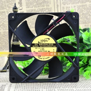 ADDA 12CM 12025 24V 0.46A AG12024XB257100 Inverter Cooling Industrial Fan - Picture 1 of 4