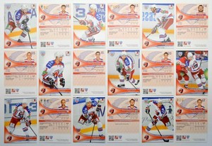 2013-14 KHL Lev Prague - Pick a Player Card