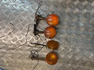 SUZUKI GN250SET OF FOUR ORIGINAL INDICATORS - Picture 1 of 4