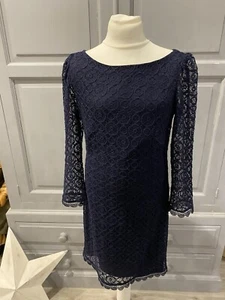 Ladies Navy Short Dress Size 8 New With Tags - Picture 1 of 3