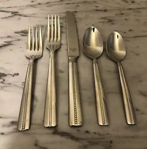 NICOLE MILLER - GREEN TEA - Stainless Flatware Silverware * YOU CHOOSE * - Picture 1 of 7