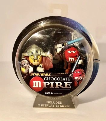 Figuras Hasbro 2005 Star Wars Chocolate Mpire Obi-Wan y General Grievous 2 pulgadas Foto 1 de 4