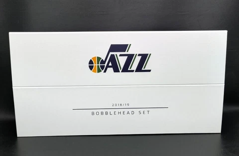 Utah Jazz 2018/19 Bobblehead Box Set [5] Mitchell/Ingles/Gobert/Crowder/Griffith Cover