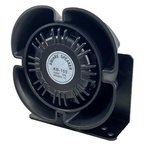 100W 11OHM Slim Square Heavy Duty Weatherproof Police Siren Speaker for PA Sy... - Picture 1 of 6