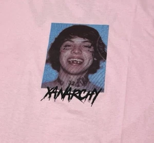 NEU Lil Xan Shirt Medium pink Total Xanarchy Tour Tee Konzert Rap Musik T-Shirt - Bild 1 von 18