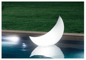 Pool LED Beleuchtung Poollampe Halbmond Intex Schwimmleuchte - Bild 1 von 5