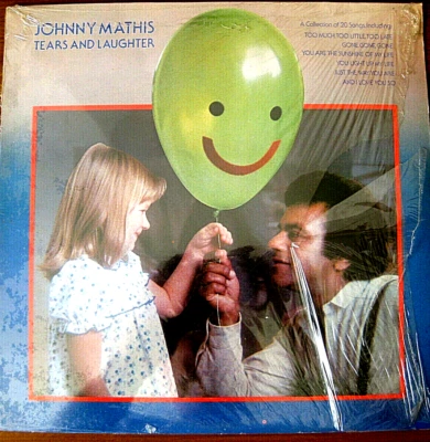Johnny Mathis - Tears And Laughter - Vinyl LP - 1st UK Pressing - Very Good+! - Image 1 of 4