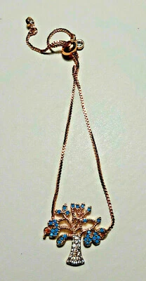 Armband in Roségold Baum Charm Push-Pull - Bild 1 von 3