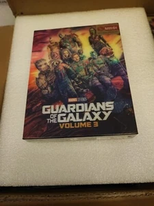 Blufans Guardians of Galaxy 3 Discless Steelbook, New/Sealed, Double Lenticular - Photo 1/3