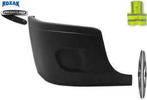 Cubierta de esquina de parachoques exterior sin orificio antiniebla derecha para Freightliner Cascadia 2008-2017 - Imagen 1 de 8