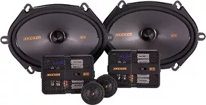 JUEGO/PAR DE SISTEMAS DE ALTAVOCES DE LA SERIE KS DE AUDIO PARA AUTOMÓVIL KICKER 51KSS6804 6""X8 - Imagen 1 de 1