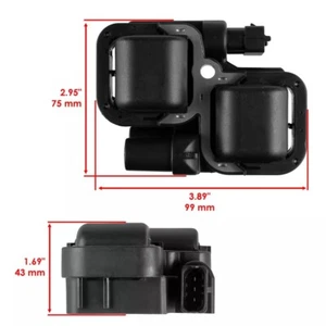 Ignition Coil for Polaris Ranger 800 6X6 EFI 2010 2011 2012 2013 2014 2015-2017 - Picture 1 of 3