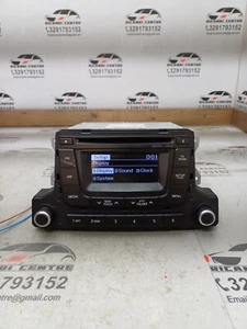 👉AUTORADIO LETTORE CD MP3 2015 HYUNDAI I10 I 96170B90004X C3 - Foto 1 di 24