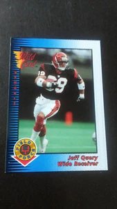 FREE SHIPPING-Jeff Query-1993 Wild Card Football-FIELD FORCE-no.CFF95 - Picture 1 of 3