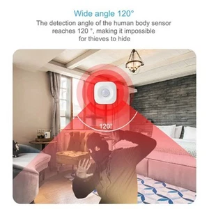 Wireless Smart Motion Transducer for Home Security Works Independently - Picture 1 of 35