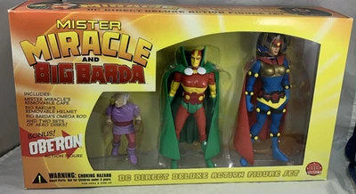 Juego de figuras de acción de lujo DC Direct MISTER MIRACLE & BIG BARDA NUEVO EN PAQUETE 2000 Foto 1 de 4