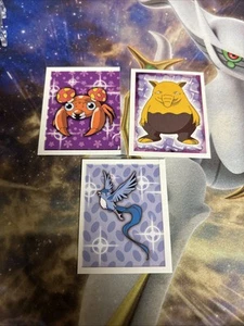 Lotto 3 Adesivi Pokemon Merlino Articuno - Foto 1 di 2
