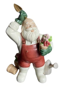 Figura de Papá Noel Lenox SANTA'S PASATIMES "JARDINERO" con caja - Imagen 1 de 8