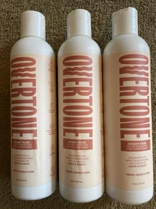 Acondicionador diario Overtone Desert Rose Color Depositing 8 oz “LOTE de 3” - Imagen 1 de 3