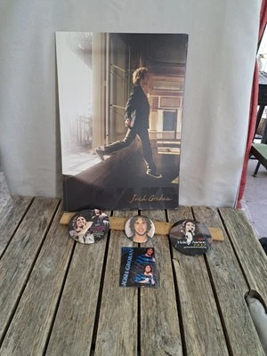 Josh Groban 2007 Awake World Tour Program, Rare Button Pins & Magnet #4316507COR - Image 1 of 4