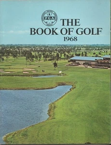 🏌️1968 PGA: The Book of Golf, Vintage Golf Digest Collectible! Lots of Ads! 🏌️ - Picture 1 of 2