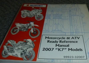 Suzuki RM125K7 2007 motocross especificaciones y manual de datos xz - Imagen 1 de 10