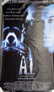 A.I. Künstliche Intelligenz - Banner / Kinobanner Größe 180cm x 110cm - Picture 1 of 1