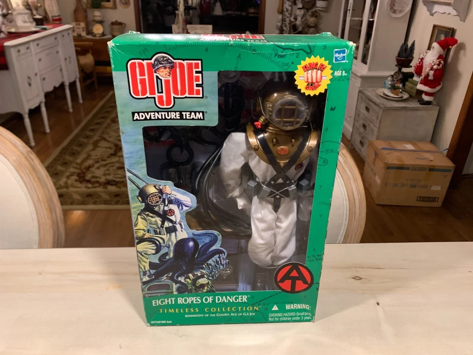 G.I. Joe Eight Ropes Of Danger Adventure Team Timeless Collection New 2002 - Image 1 of 4