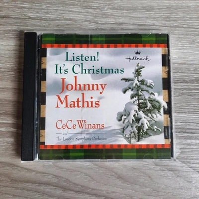 Johnny Mathis - Listen! It's Christmas CD 1999 Hallmark Christmas Pop - Image 1 of 4